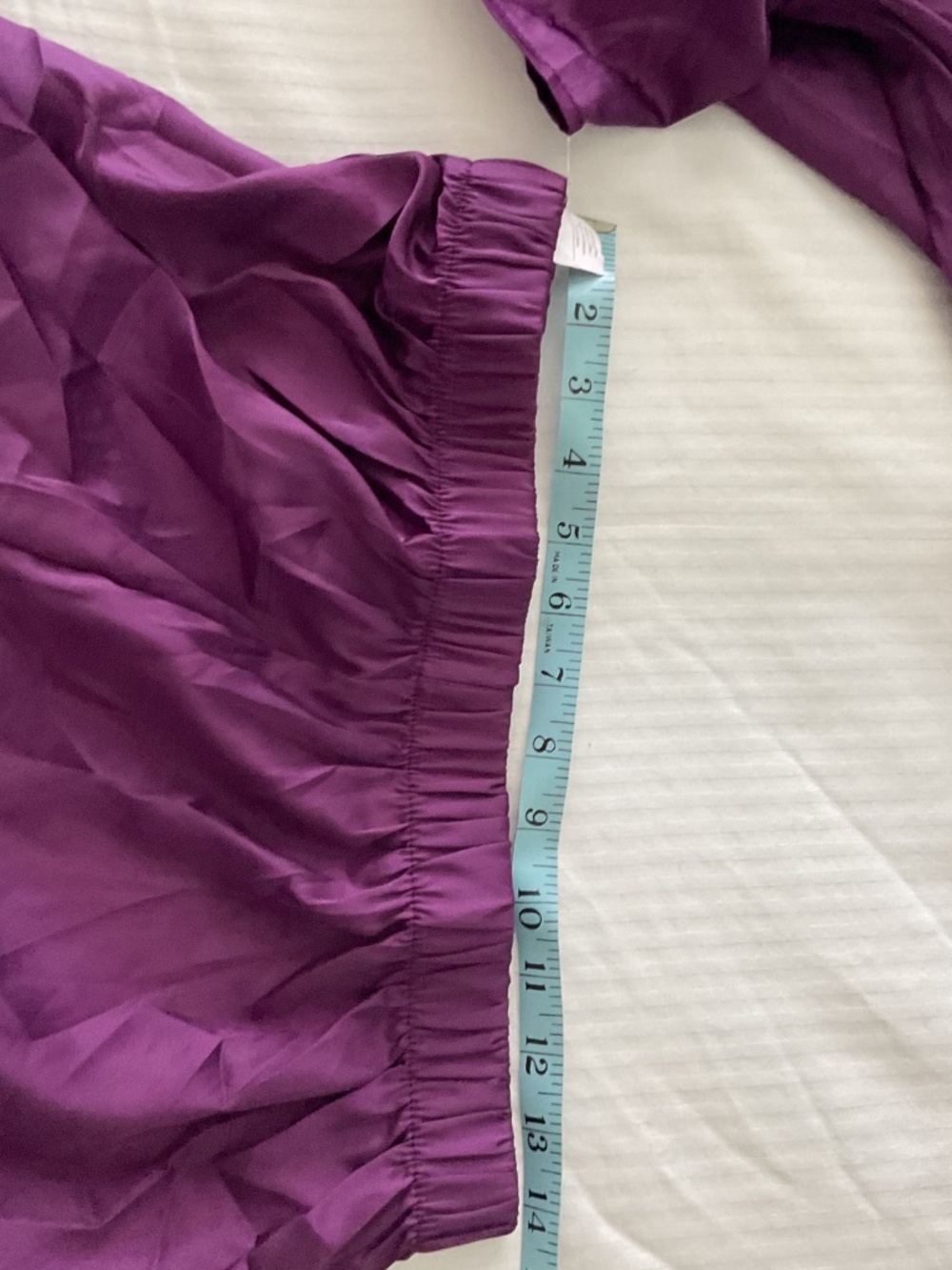 NWT Cupshe wine with white pipping pajamas lg - Picture 2 of 5